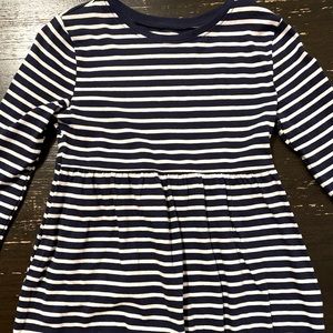 Jersey-Knit-Striped-Print Dress for Girls